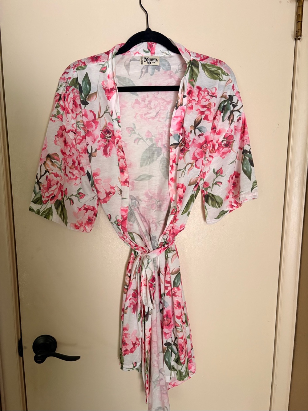 NWOT Show Me Your Mumu Brie Floral Robe, O/S - Picture 7 of 8